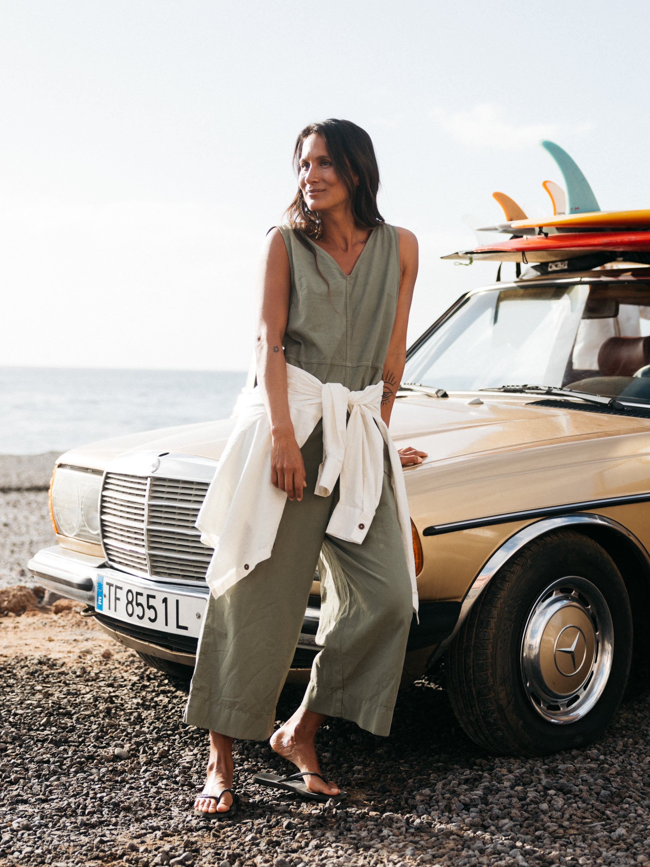 Women's Morva Hemp Jumpsuit