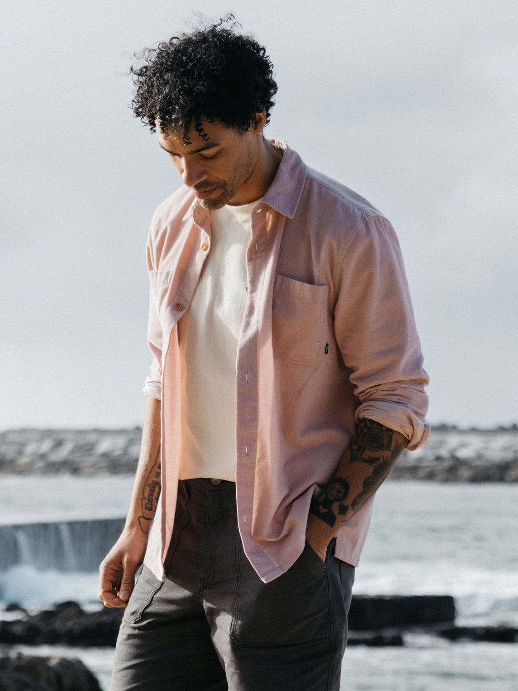 Men's Sunset Pincord Shirt