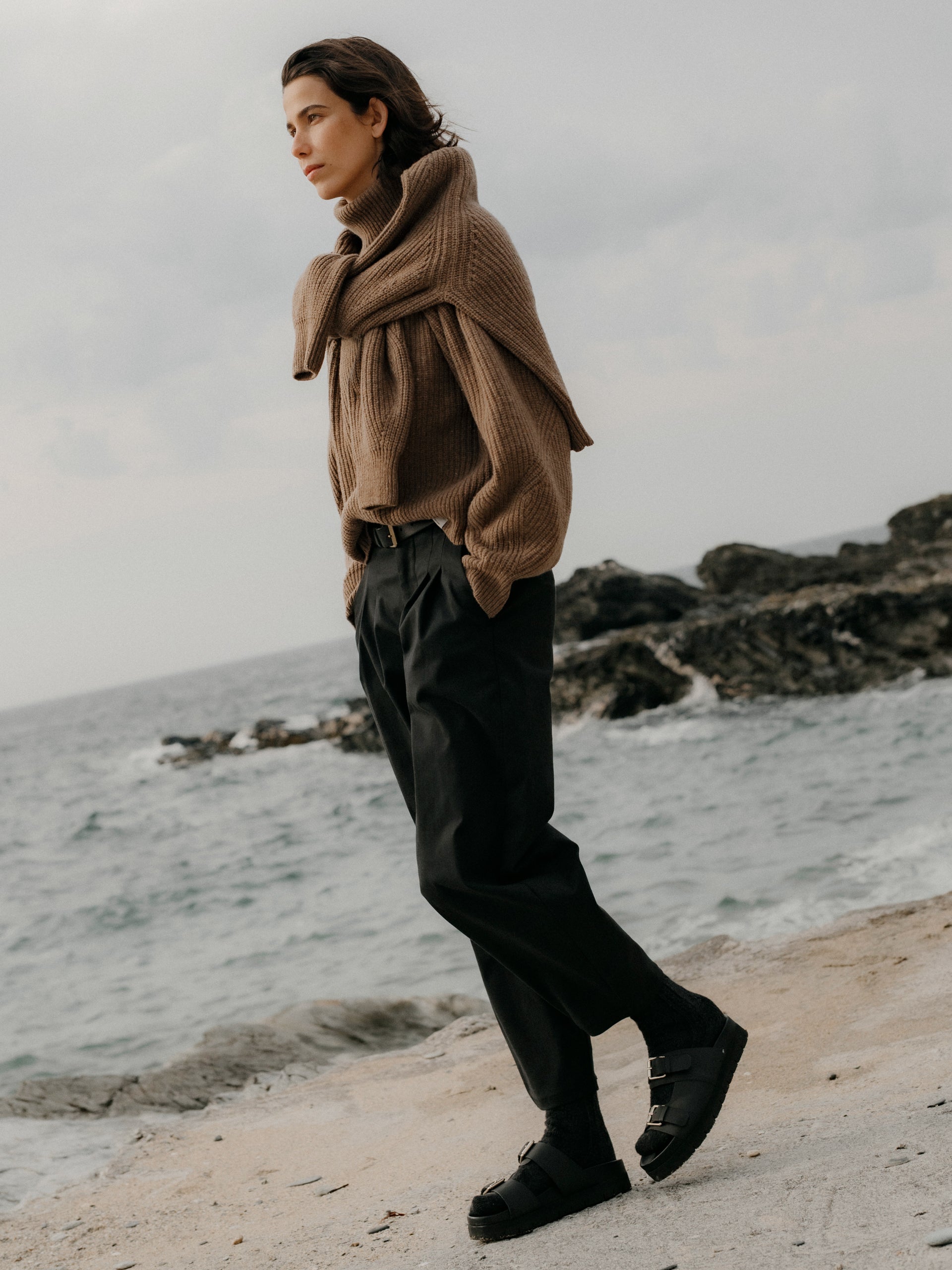 Amy Powney + Finisterre Women's Pleat Front Trouser