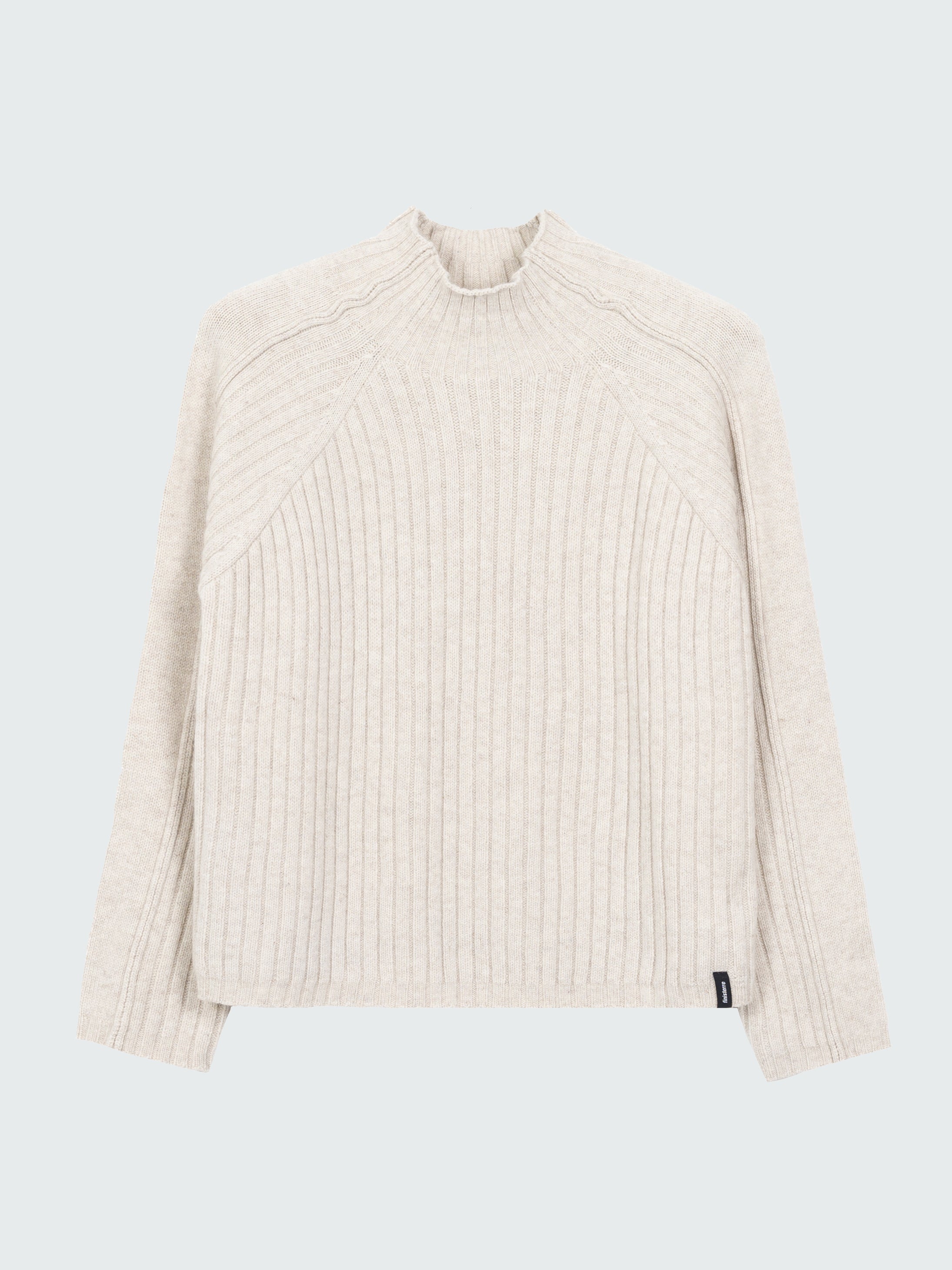 Women's Breakwater High Neck Ribbed Jumper
