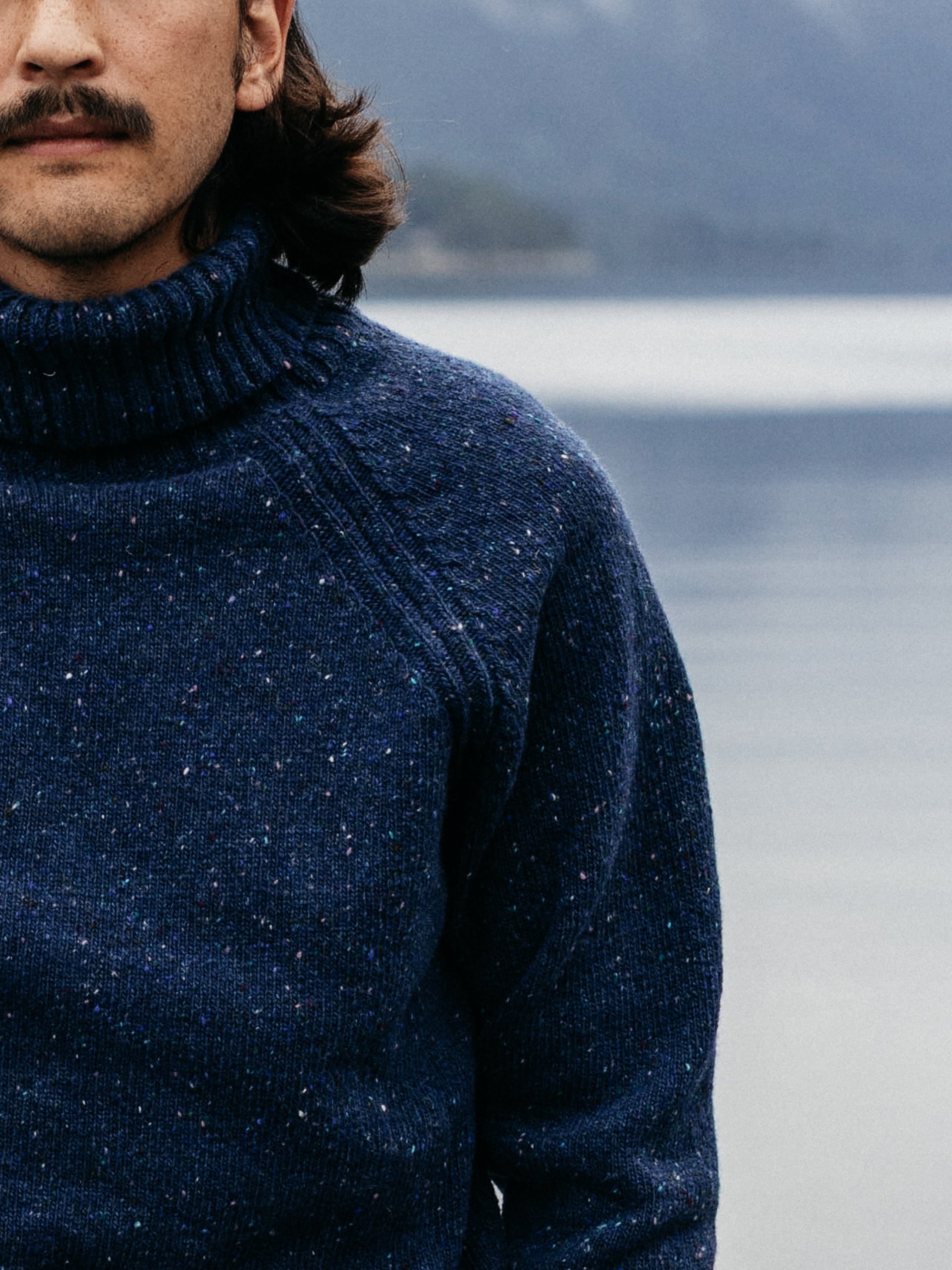 Men's Furlong Roll Neck Jumper