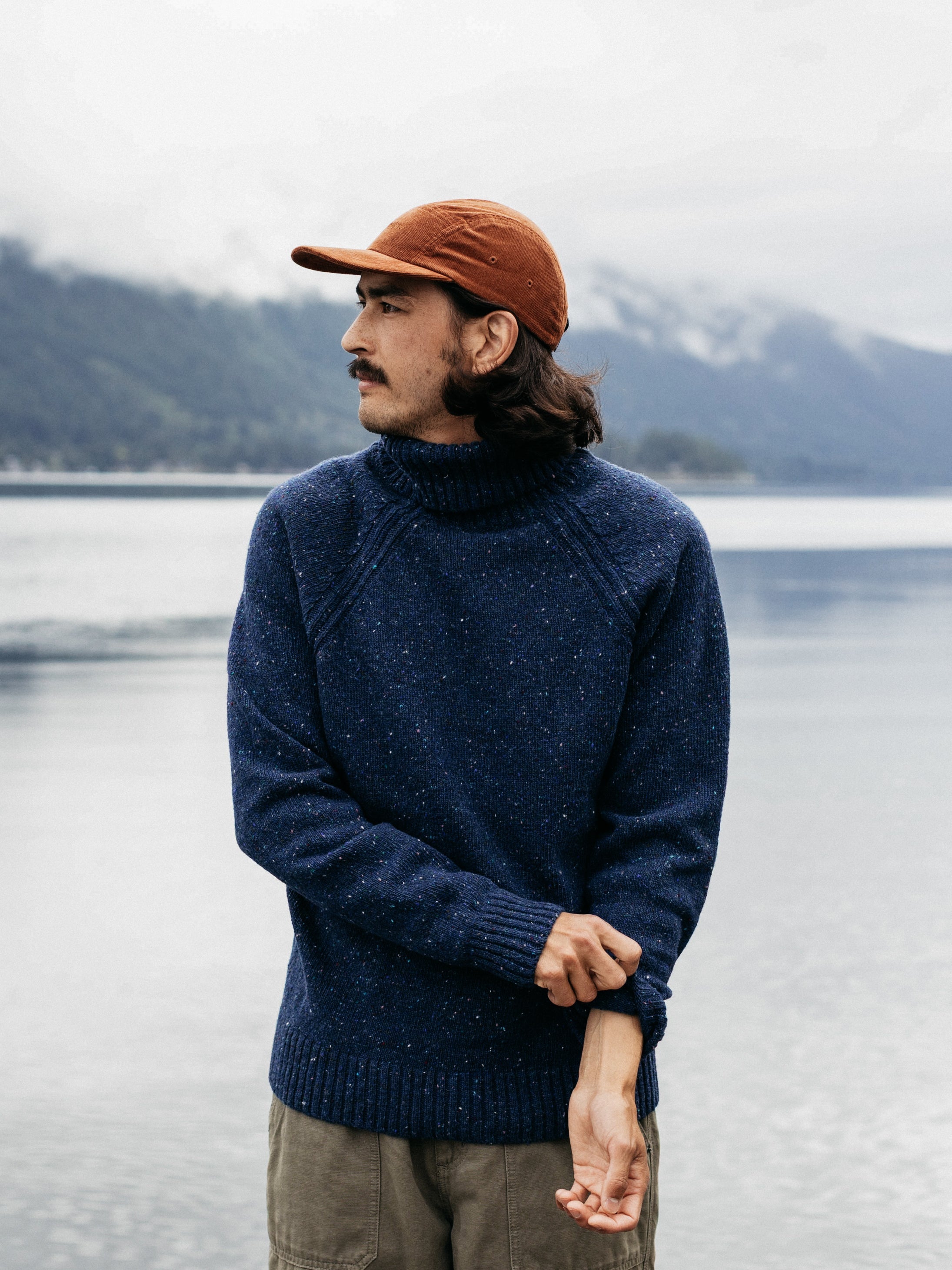 Men's Furlong Roll Neck Jumper