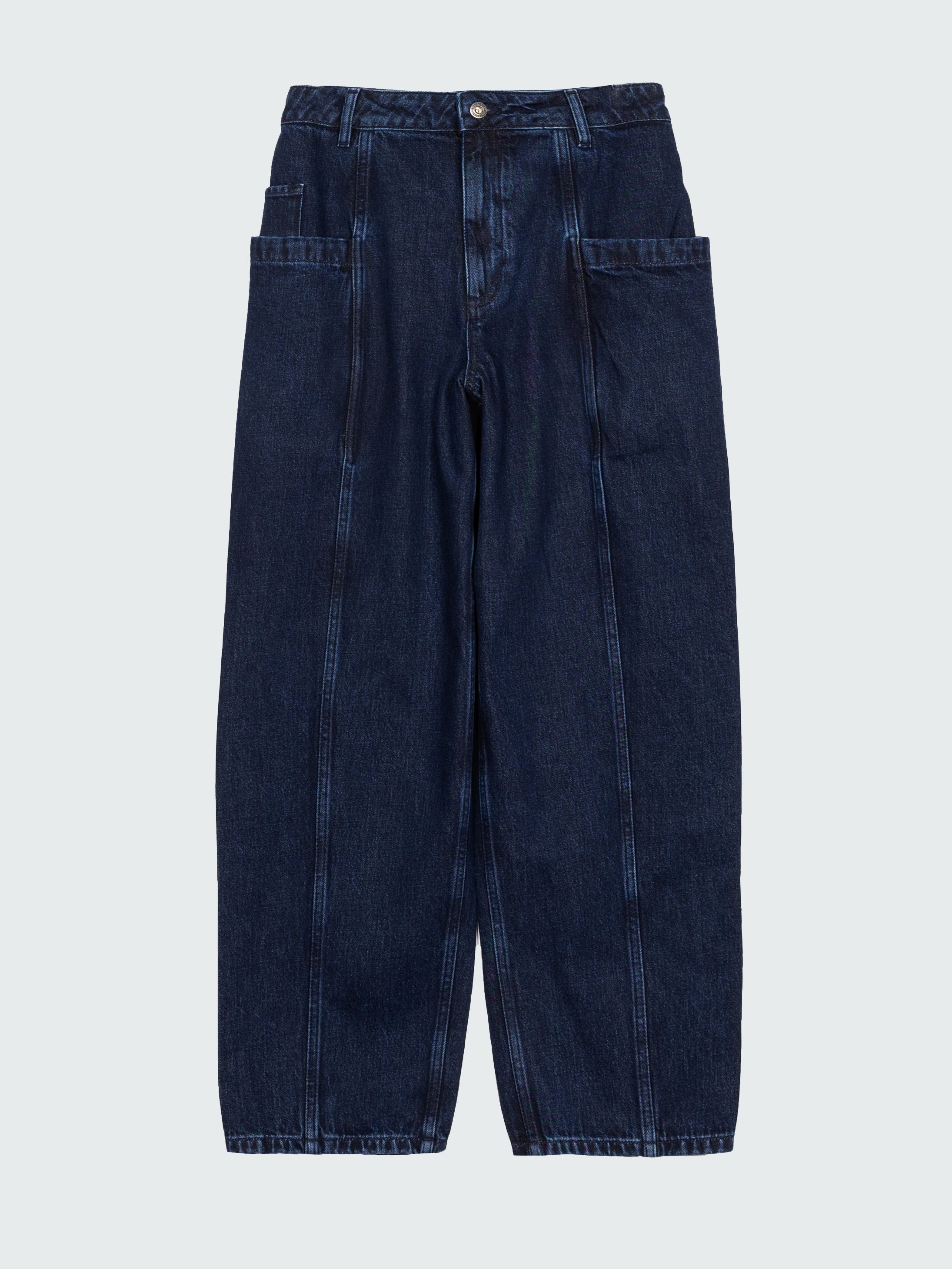 Women's Croft Workwear Denim Barrel Trouser