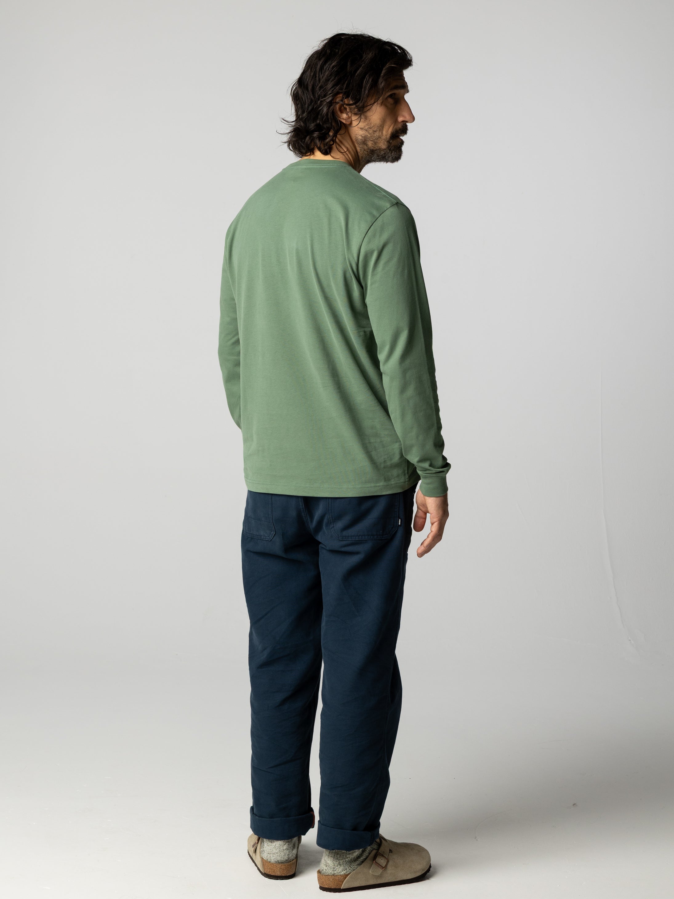 Men's Harlyn Logo Long Sleeve T-Shirt