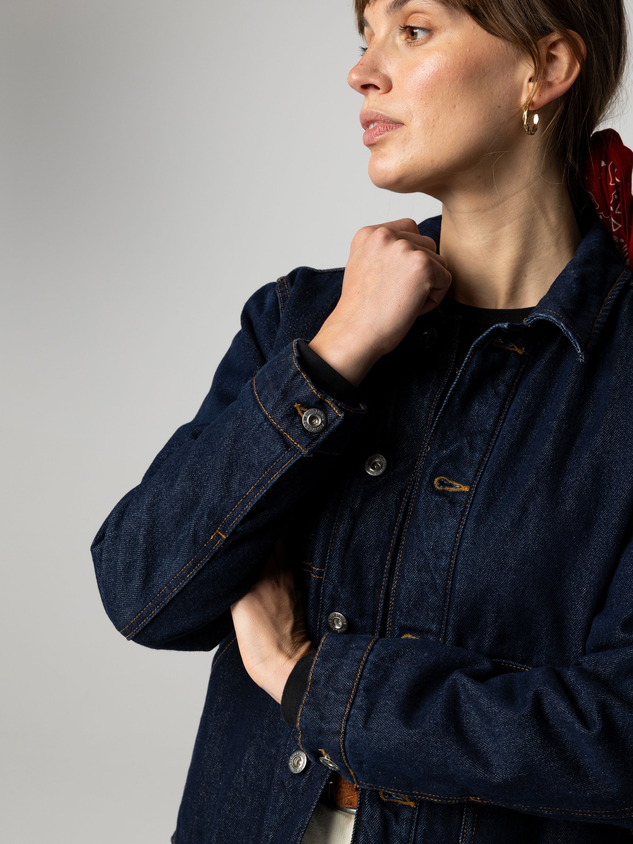Women's Yarrel Quilted Denim Jacket