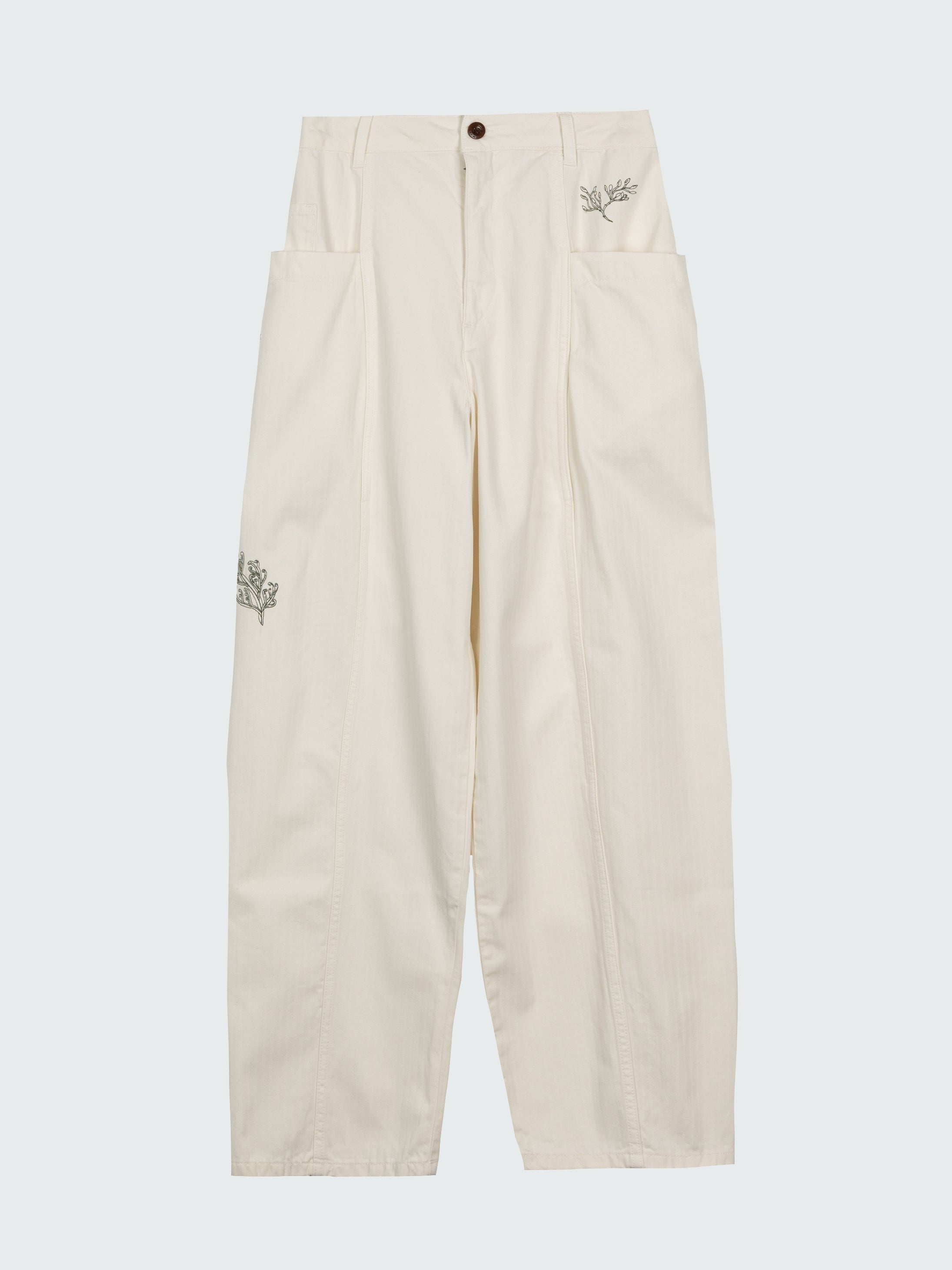 Women's Floral Marine Croft Workwear Barrel Trouser