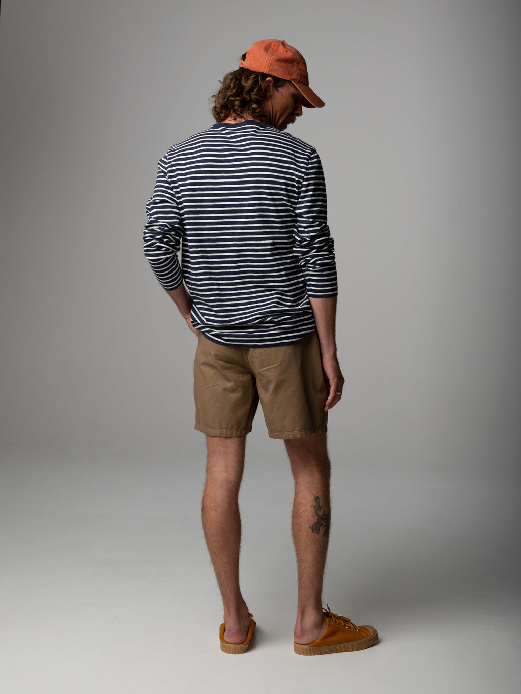 Men's Channel Stripe Long Sleeve T-Shirt
