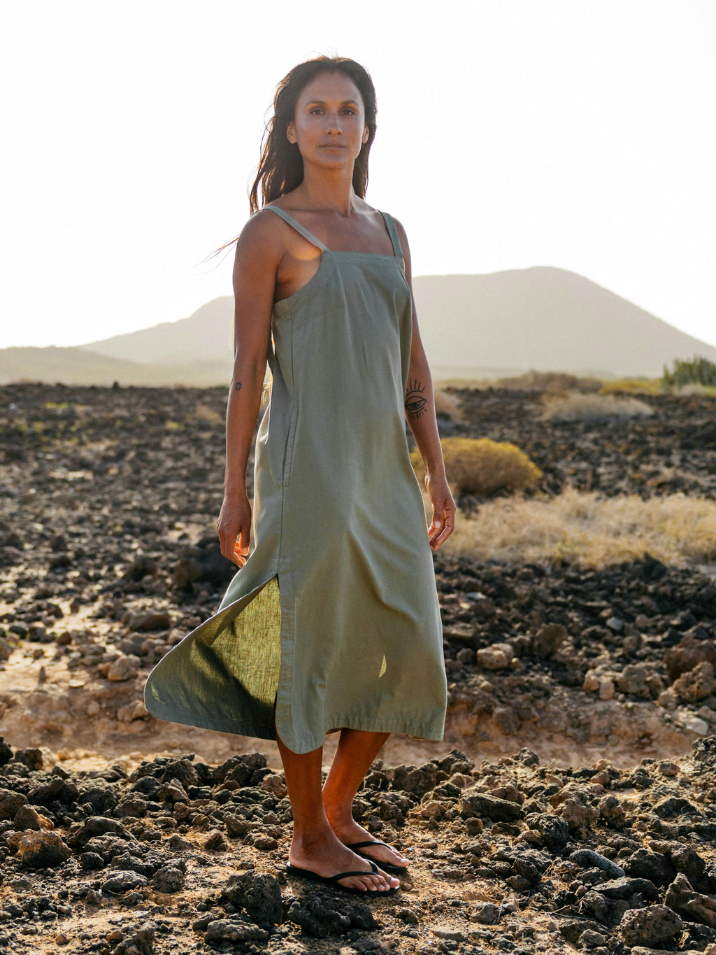 Women's Morva Cami Hemp Midi Dress
