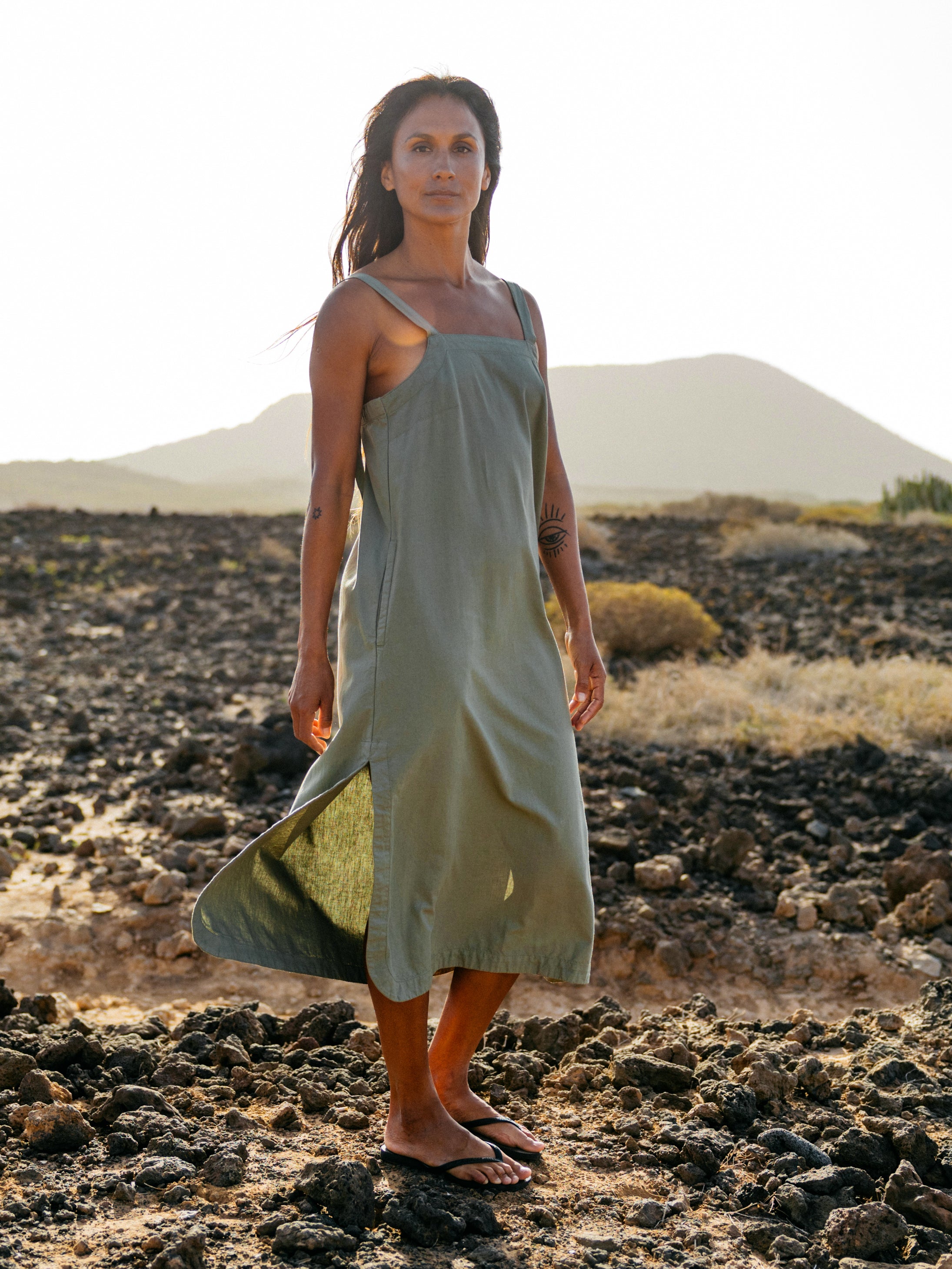 Women's Morva Cami Hemp Midi Dress