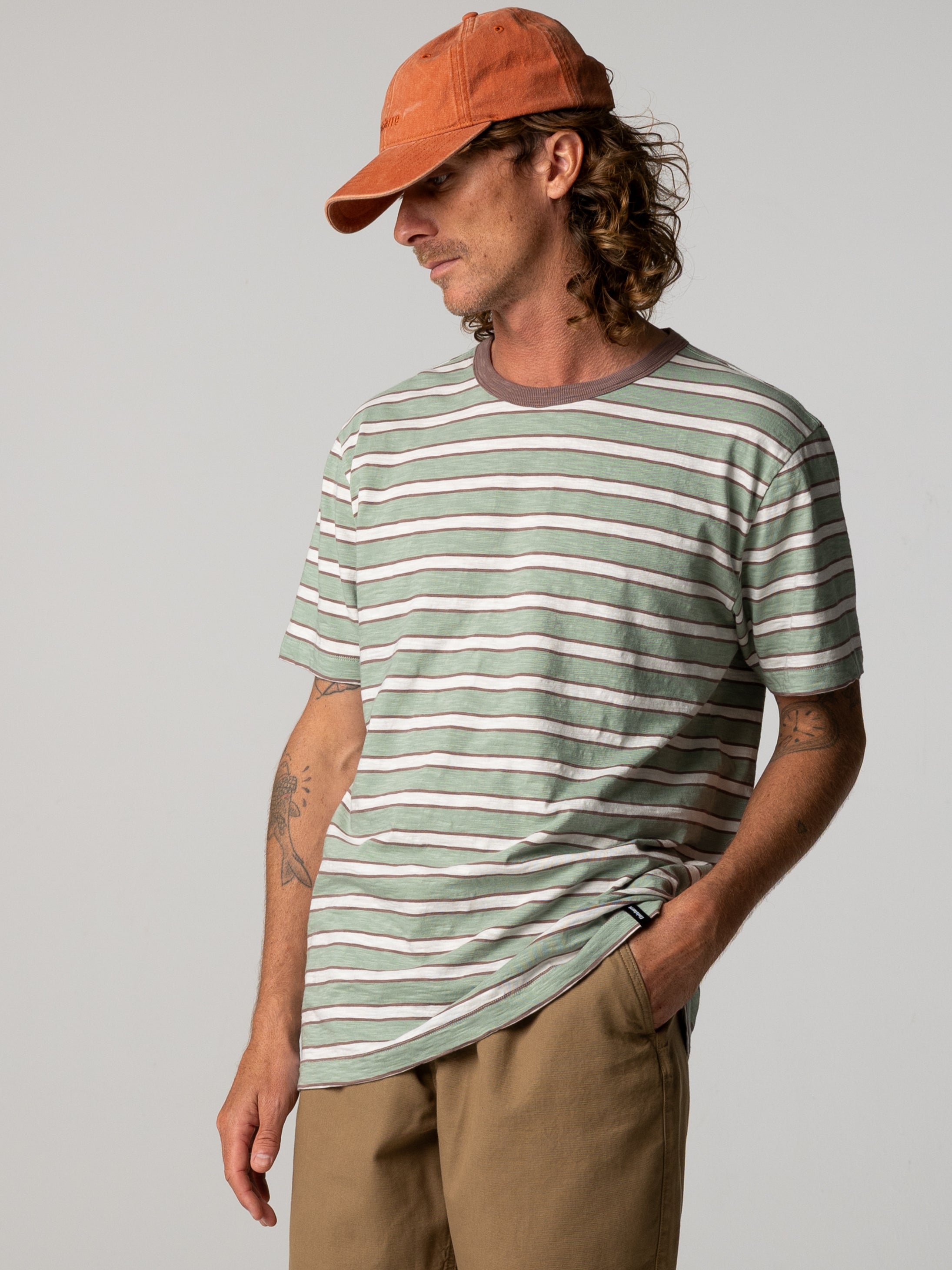 Men's Channel Stripe Short Sleeve T-Shirt