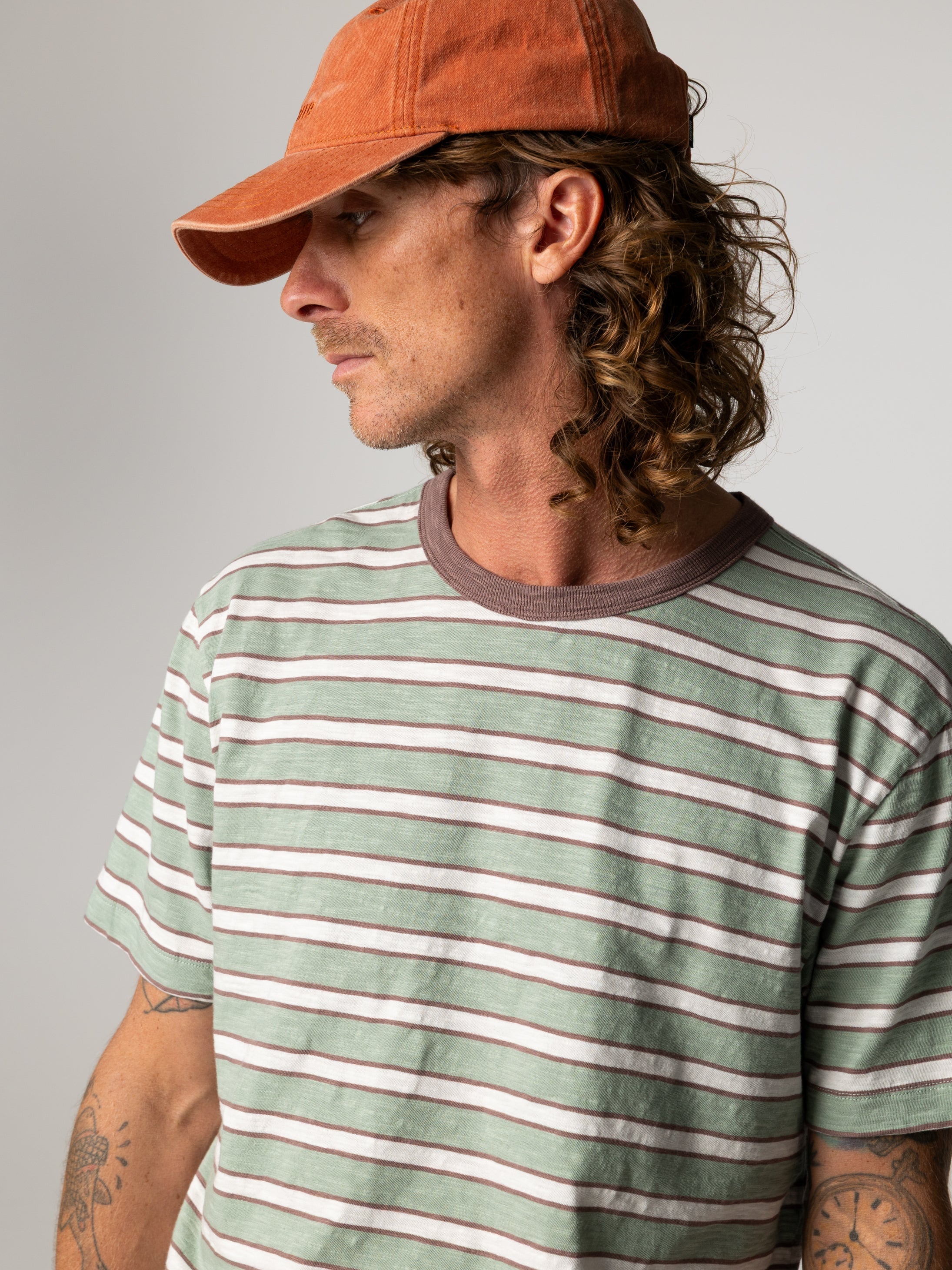 Men's Channel Stripe Short Sleeve T-Shirt