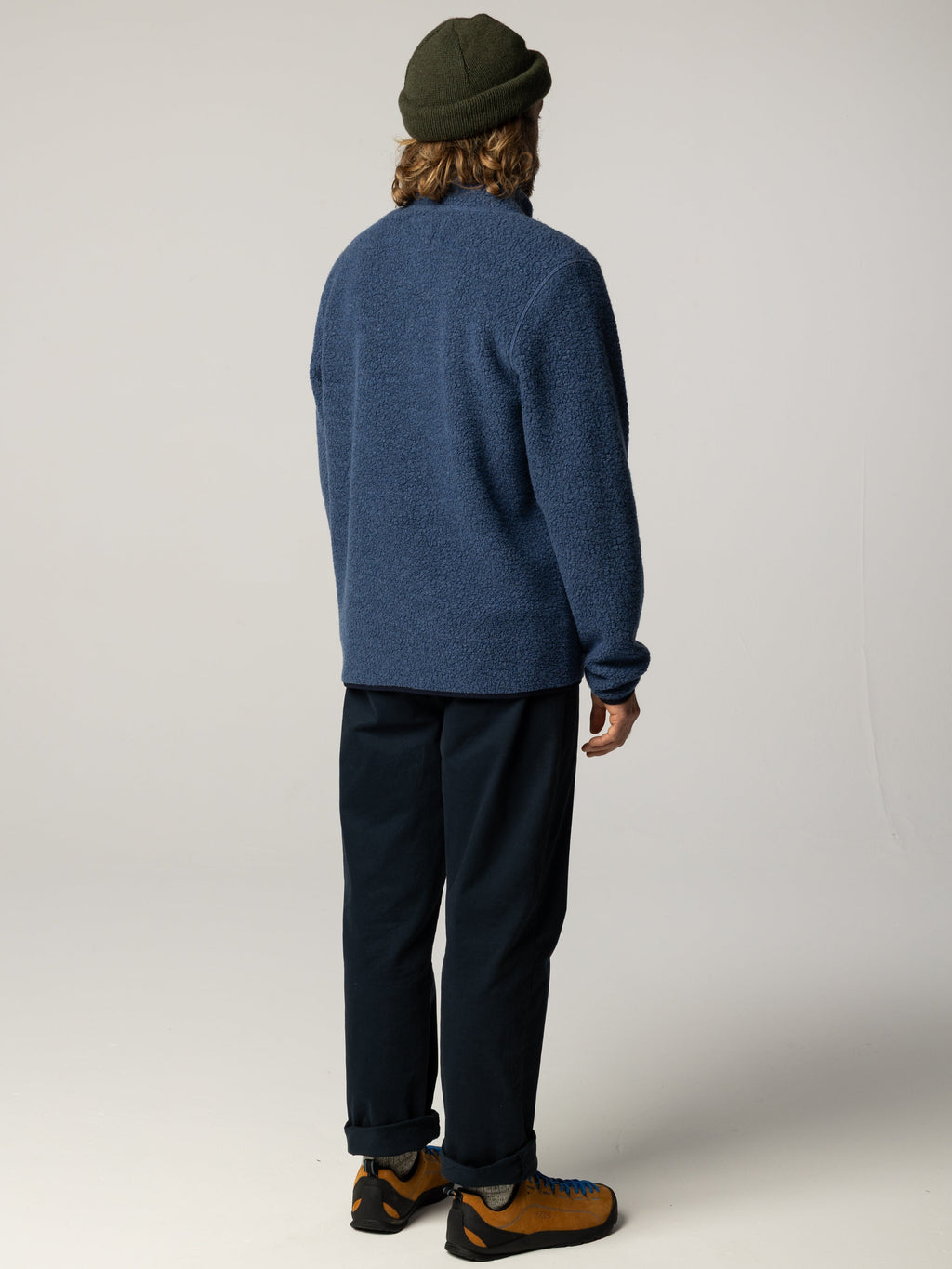Men's Portell Wool 1/4 Zip Fleece