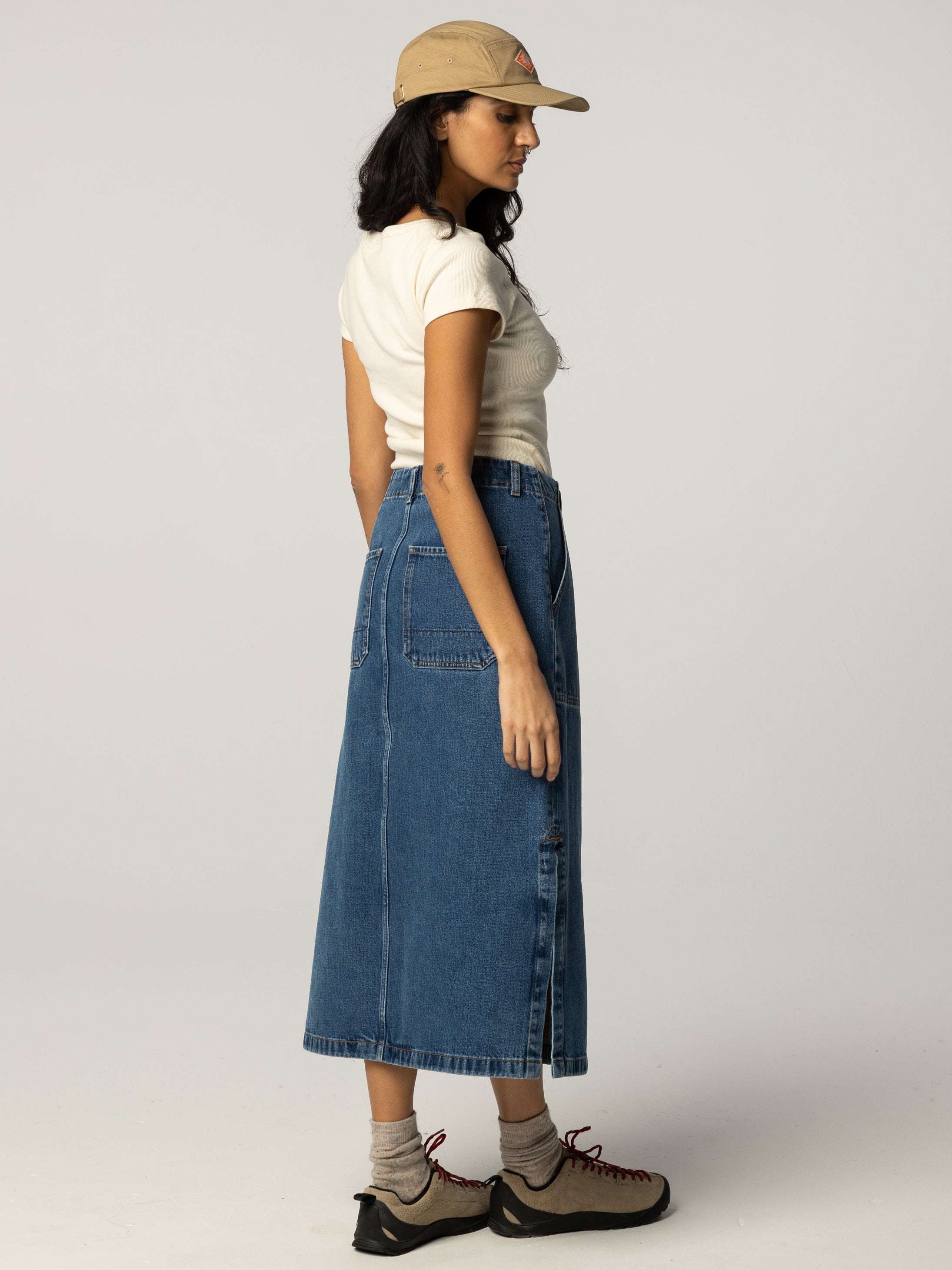 Women's Yarrel Denim A-Line Skirt