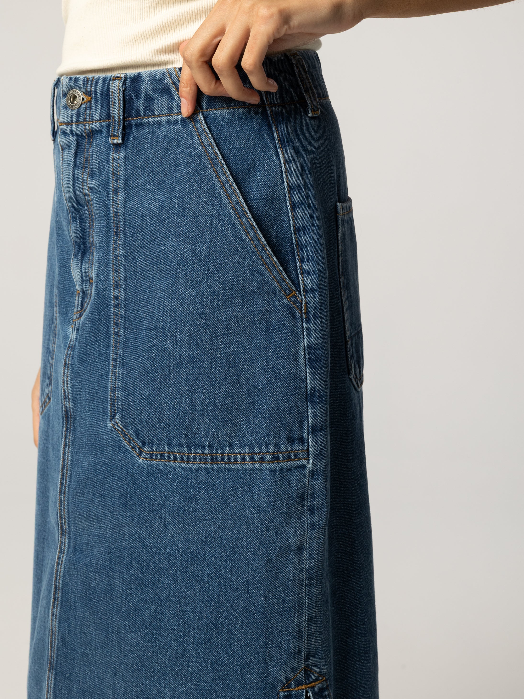Women's Yarrel Denim A-Line Skirt