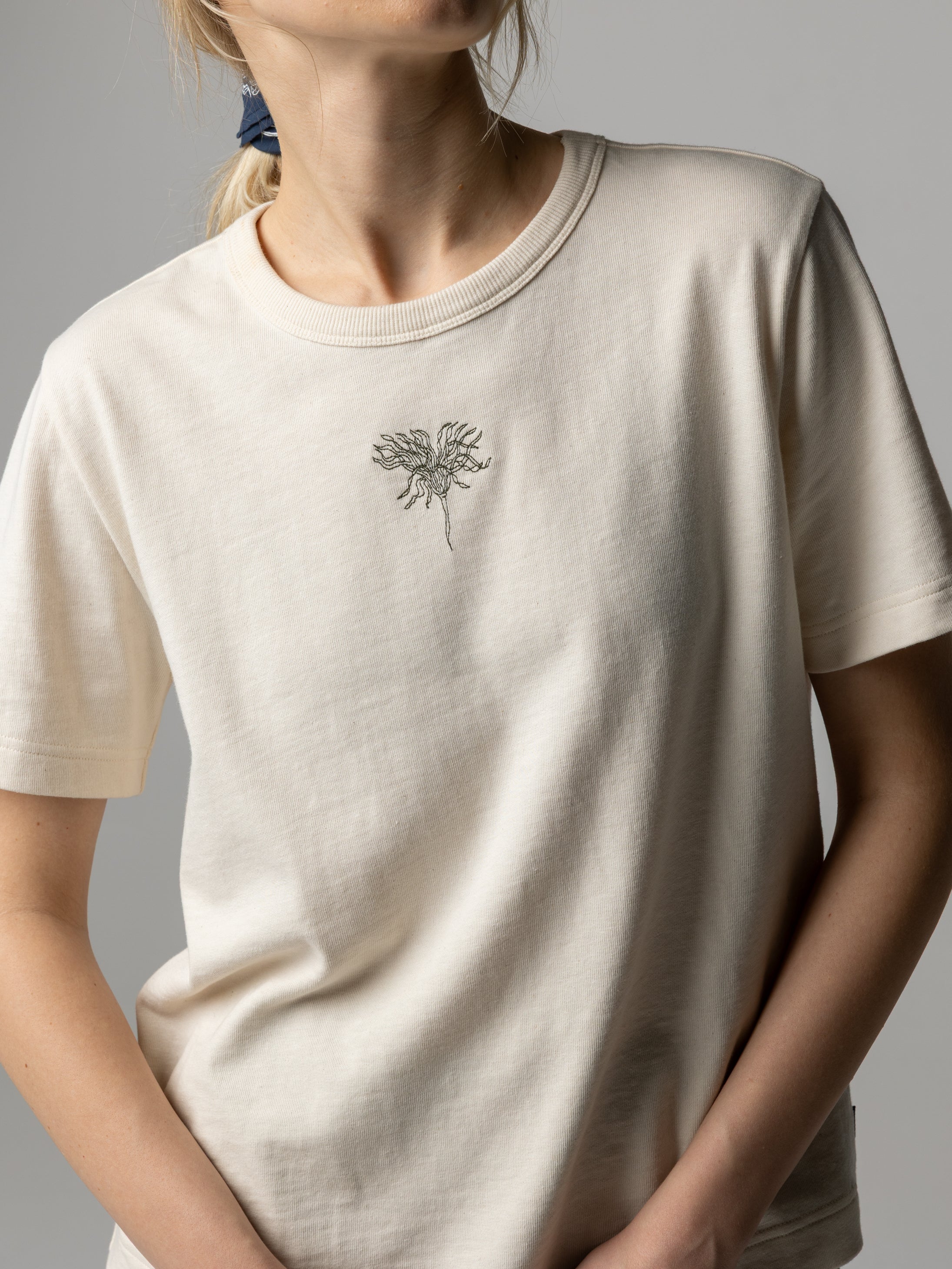 Women's Floral Marine Orca T-Shirt