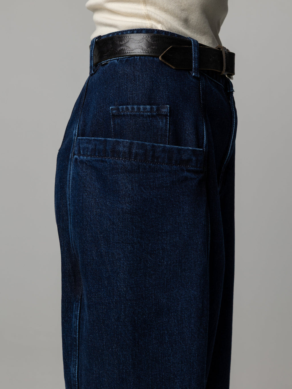 Women's Croft Workwear Denim Barrel Trouser