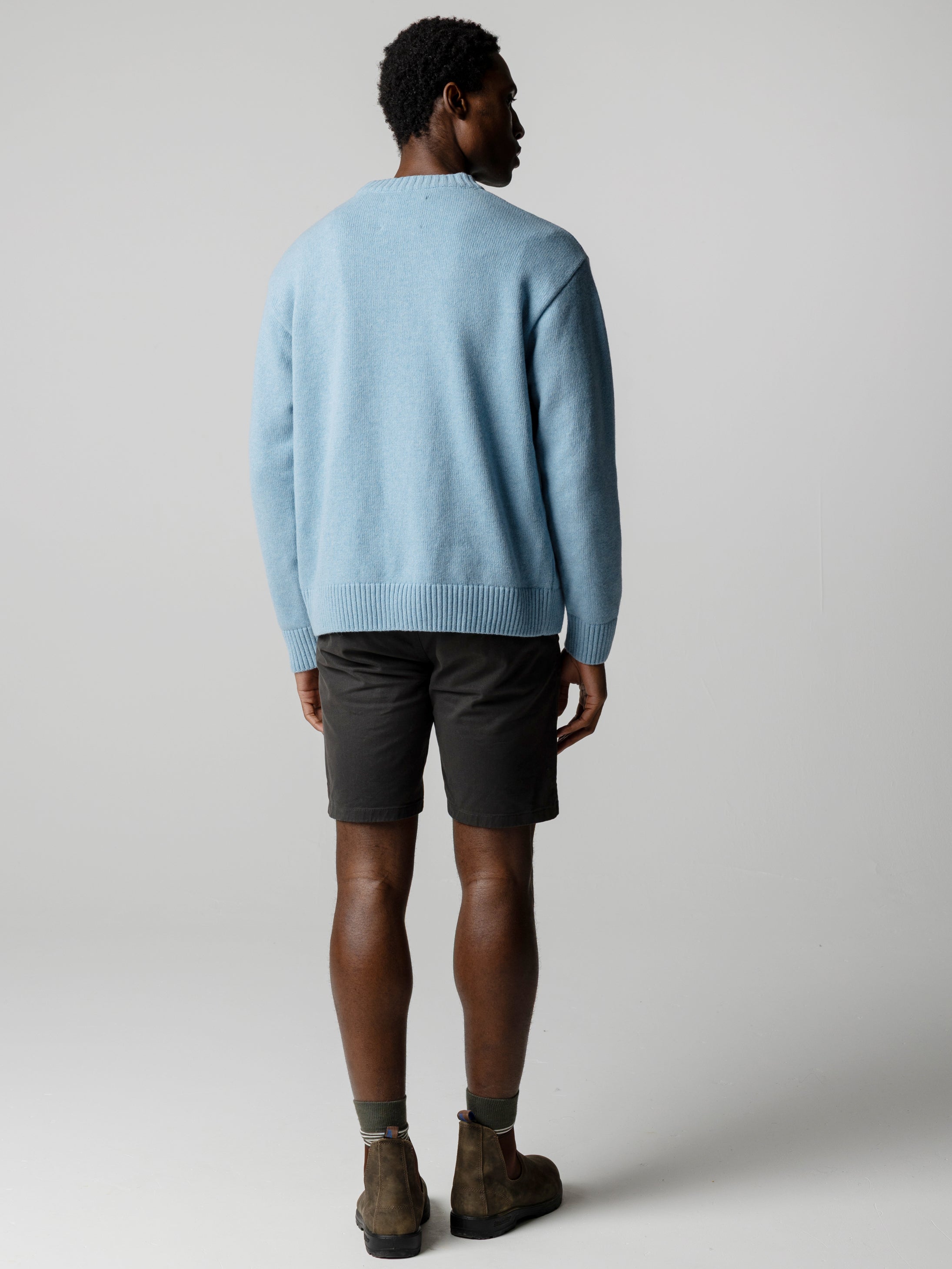 Men's Escall Crew Neck Knit Jumper