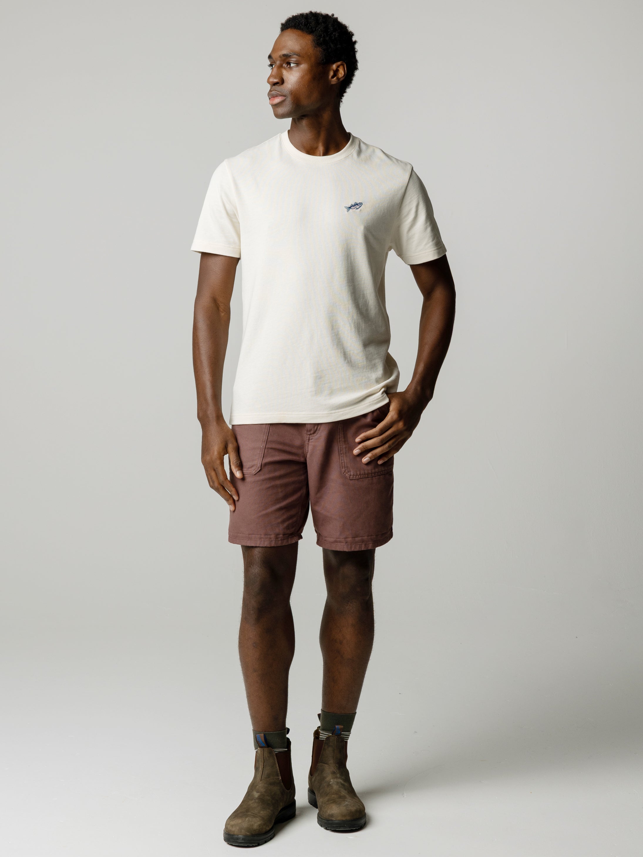 Men's Orca Embroidery T-Shirt
