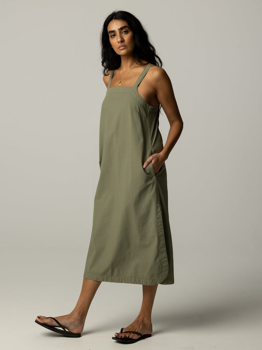Women's Morva Cami Hemp Midi Dress