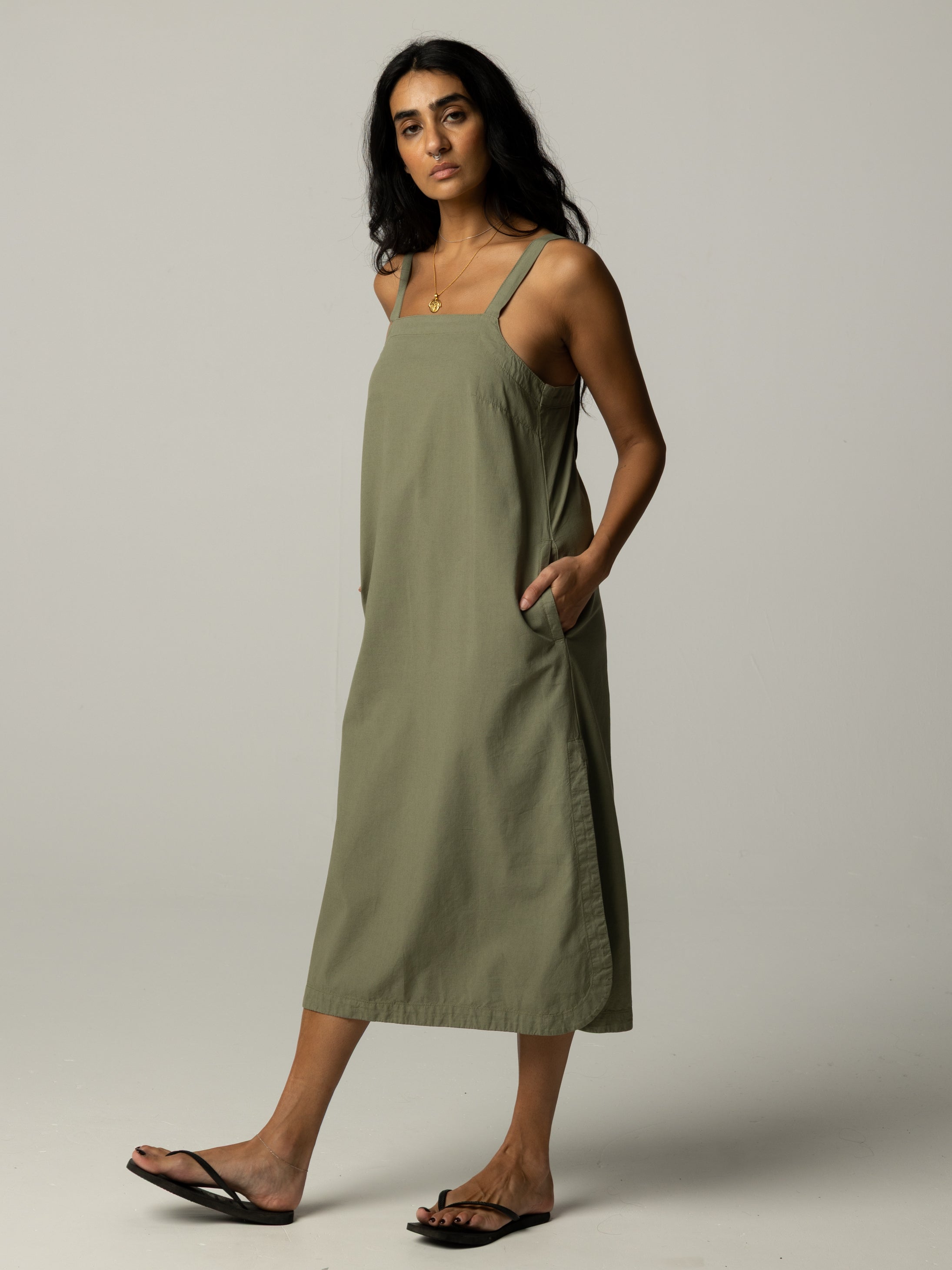 Women's Morva Cami Hemp Midi Dress