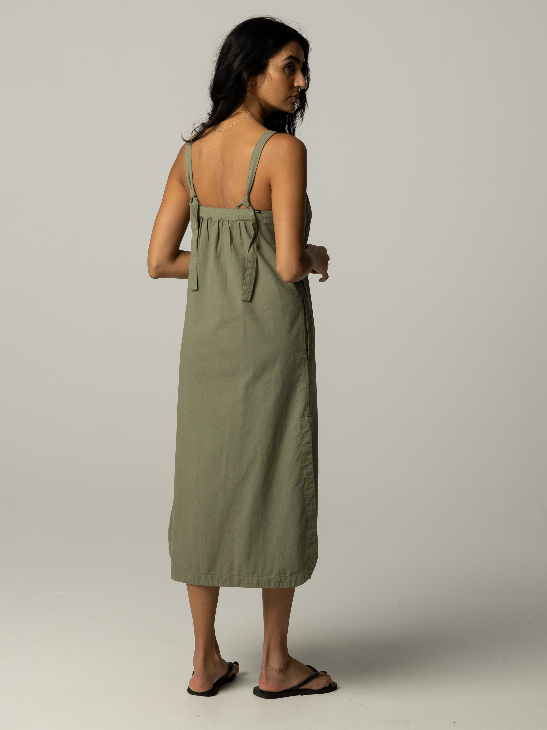 Women's Morva Cami Hemp Midi Dress