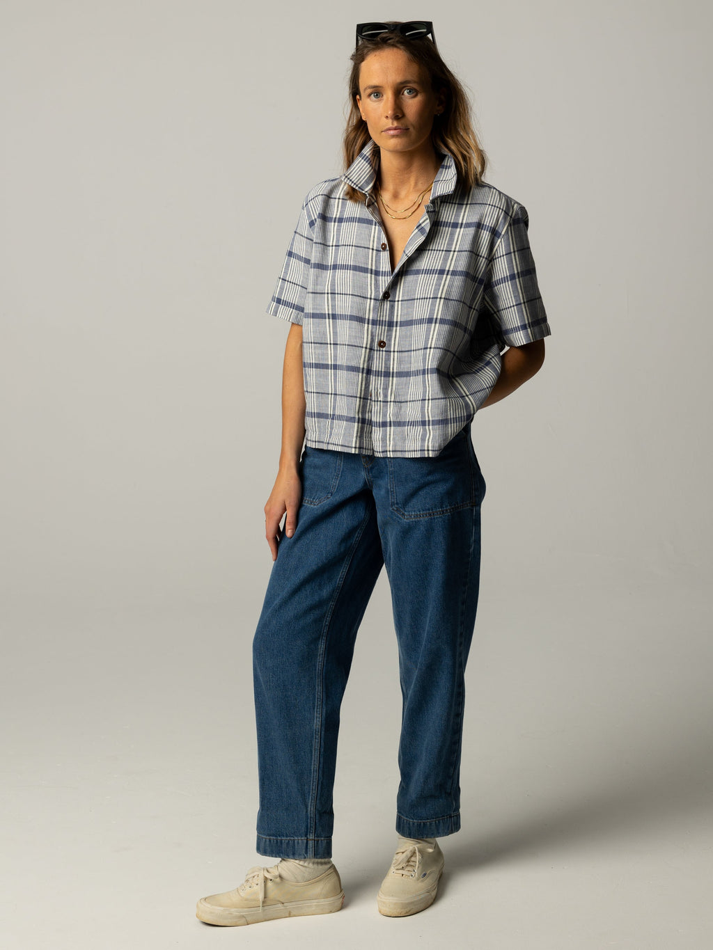 Women's Melza Checked Shirt