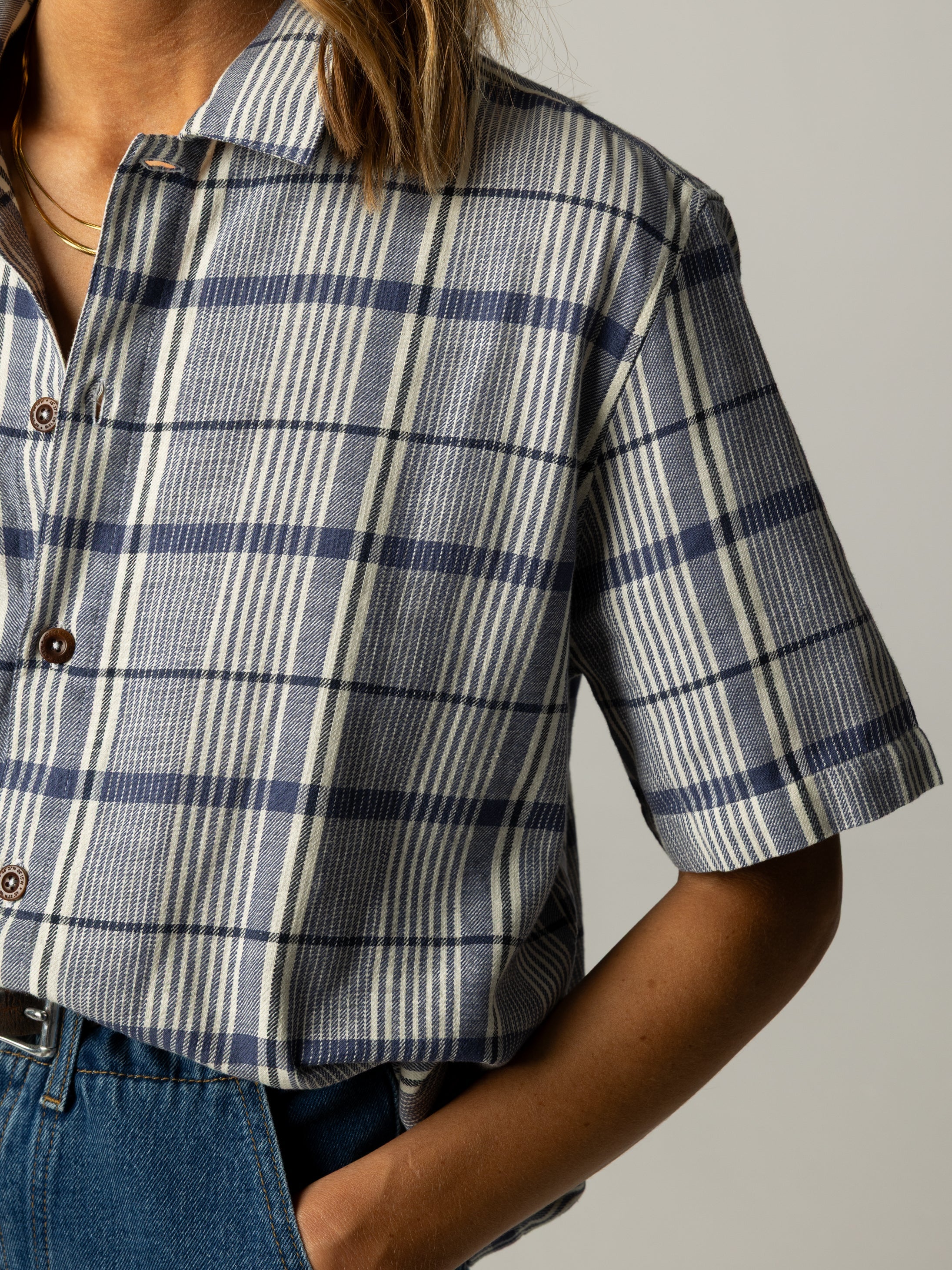 Women's Melza Checked Shirt
