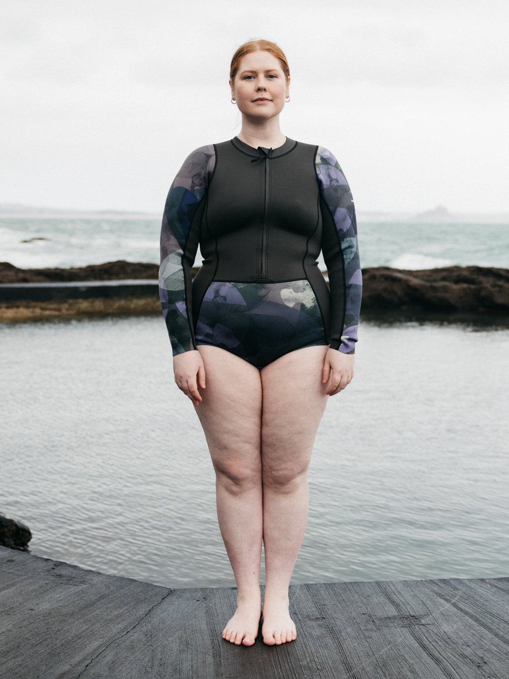 Women's Kaia 2mm Yulex® Long Sleeve Swimsuit