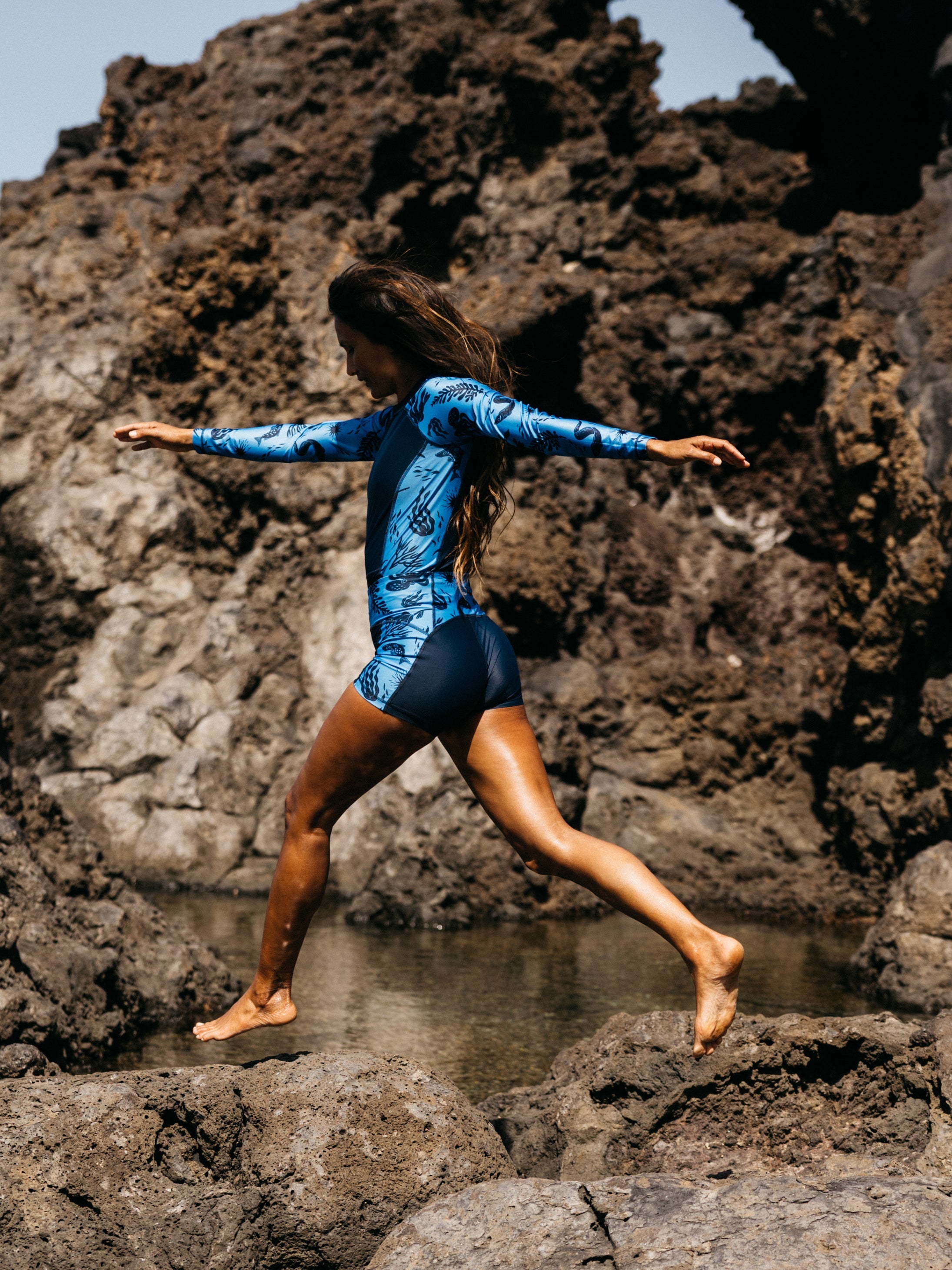 Women's Aurora Long Sleeve Rash Vest