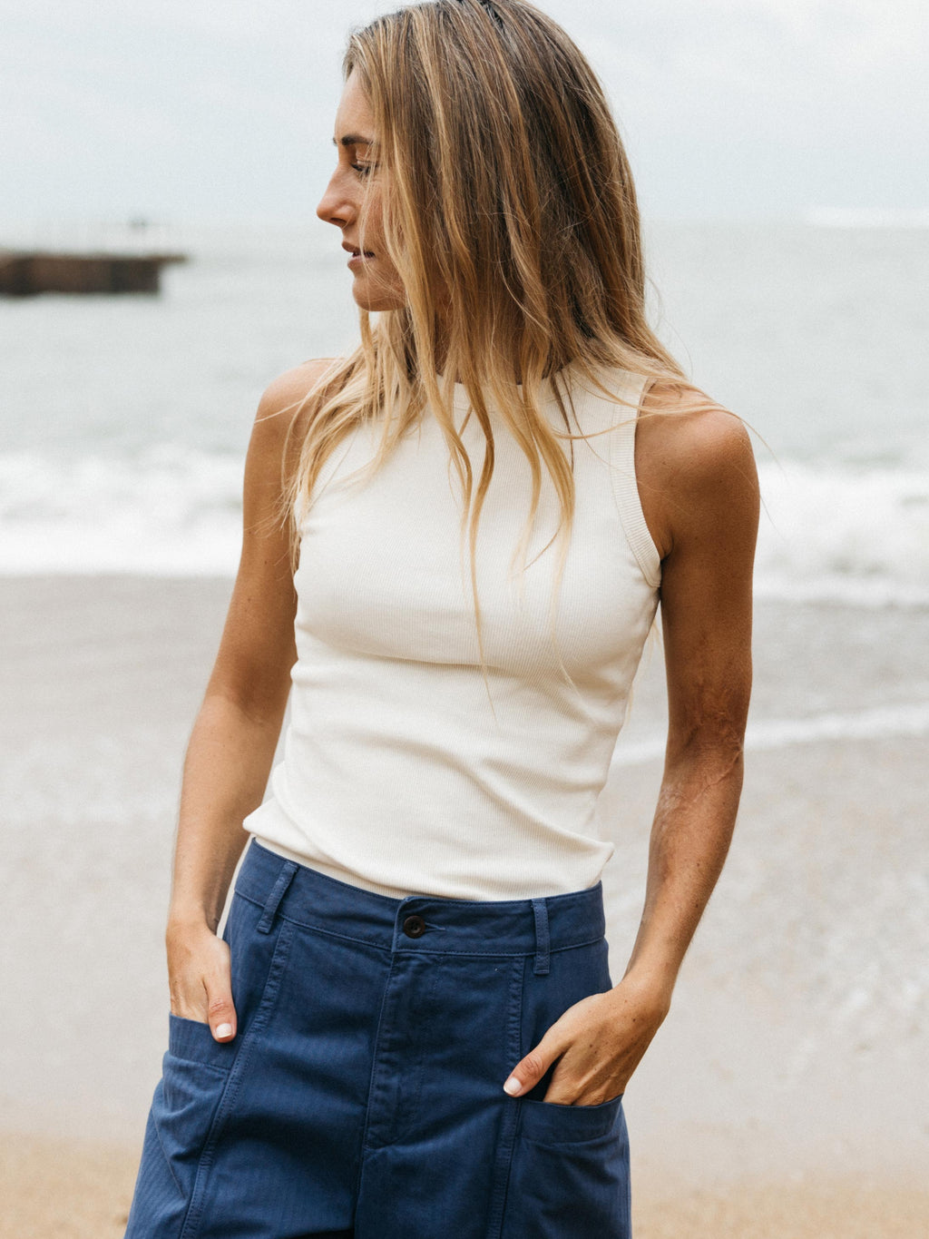 Women's Powes Ribbed Vest