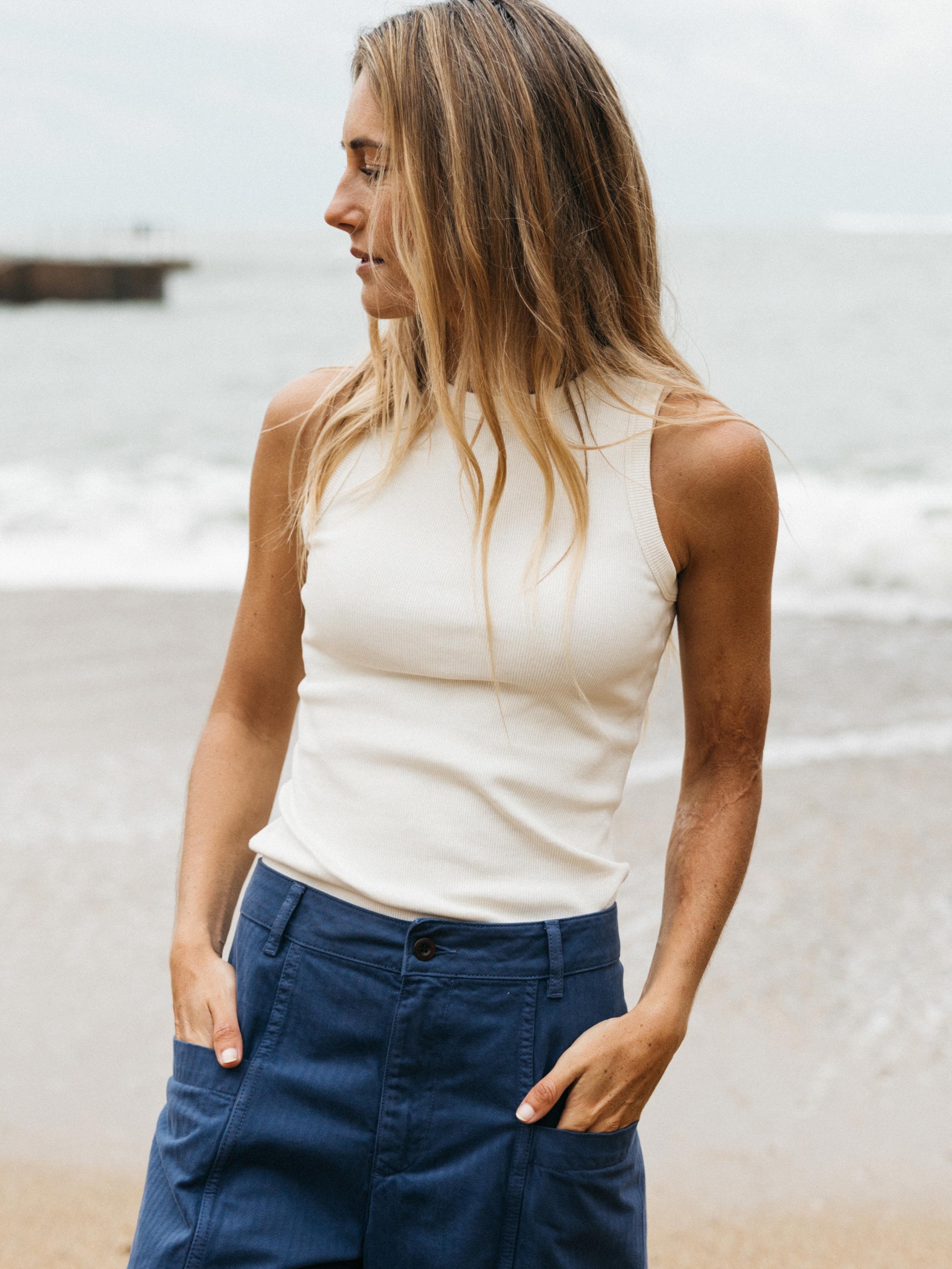 Women's Powes Ribbed Vest