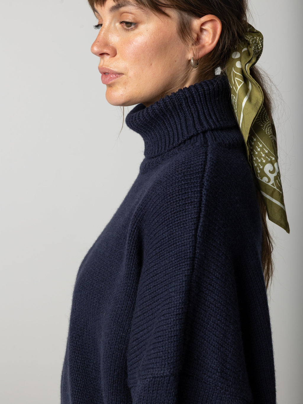 Women's Eyre Roll Neck Knit Jumper