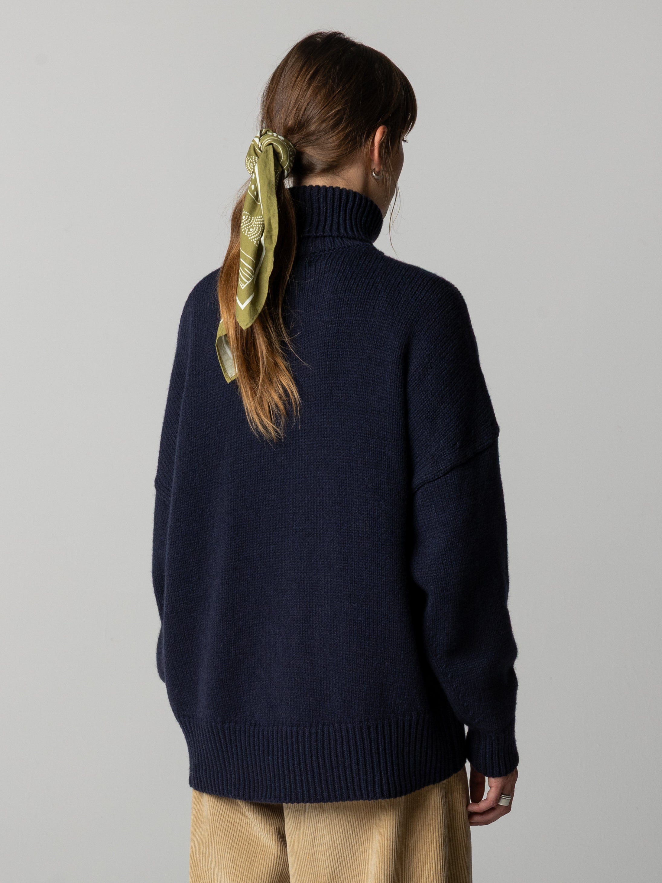 Women's Eyre Roll Neck Knit Jumper