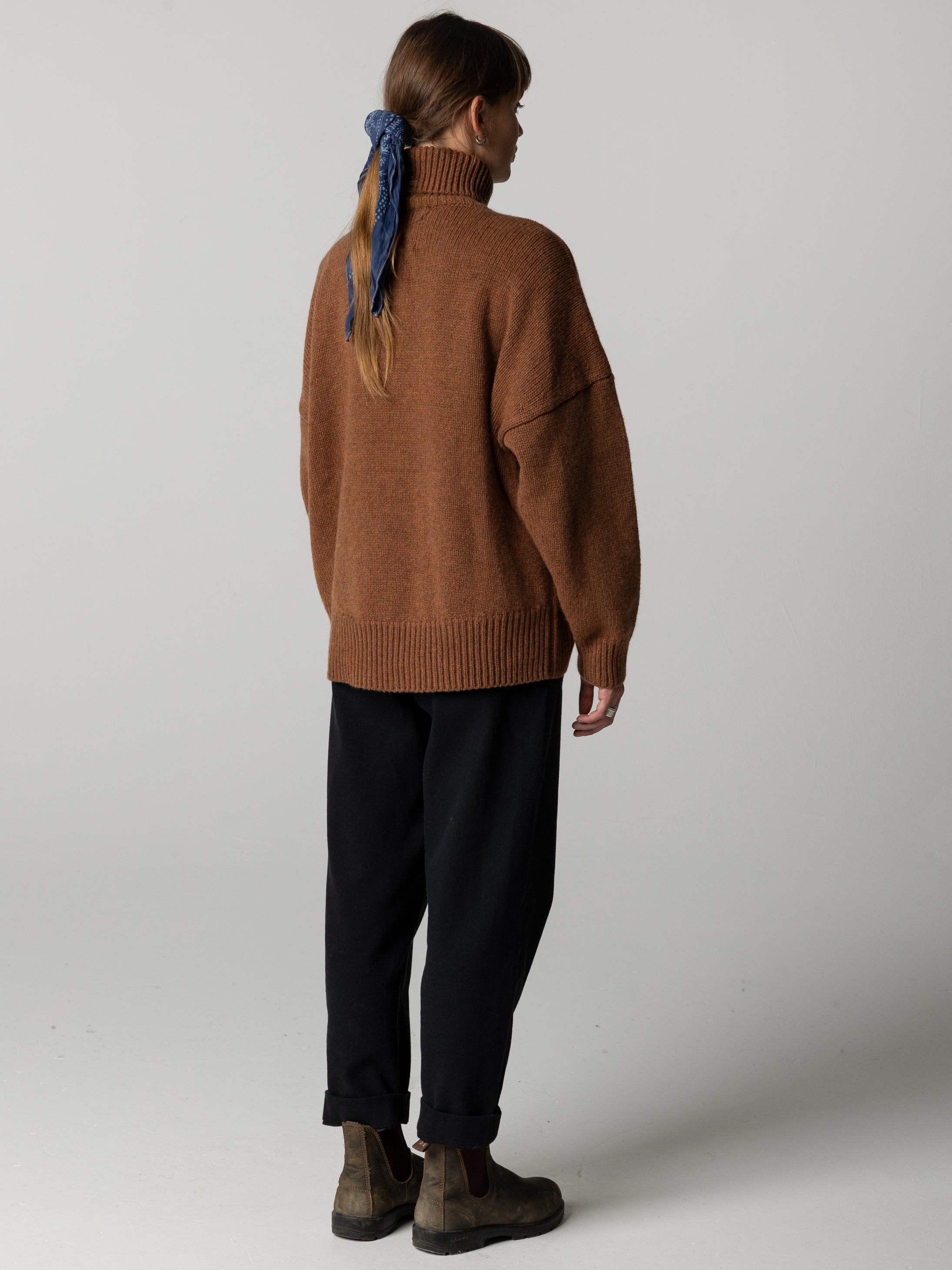 Women's Eyre Roll Neck Knit Jumper