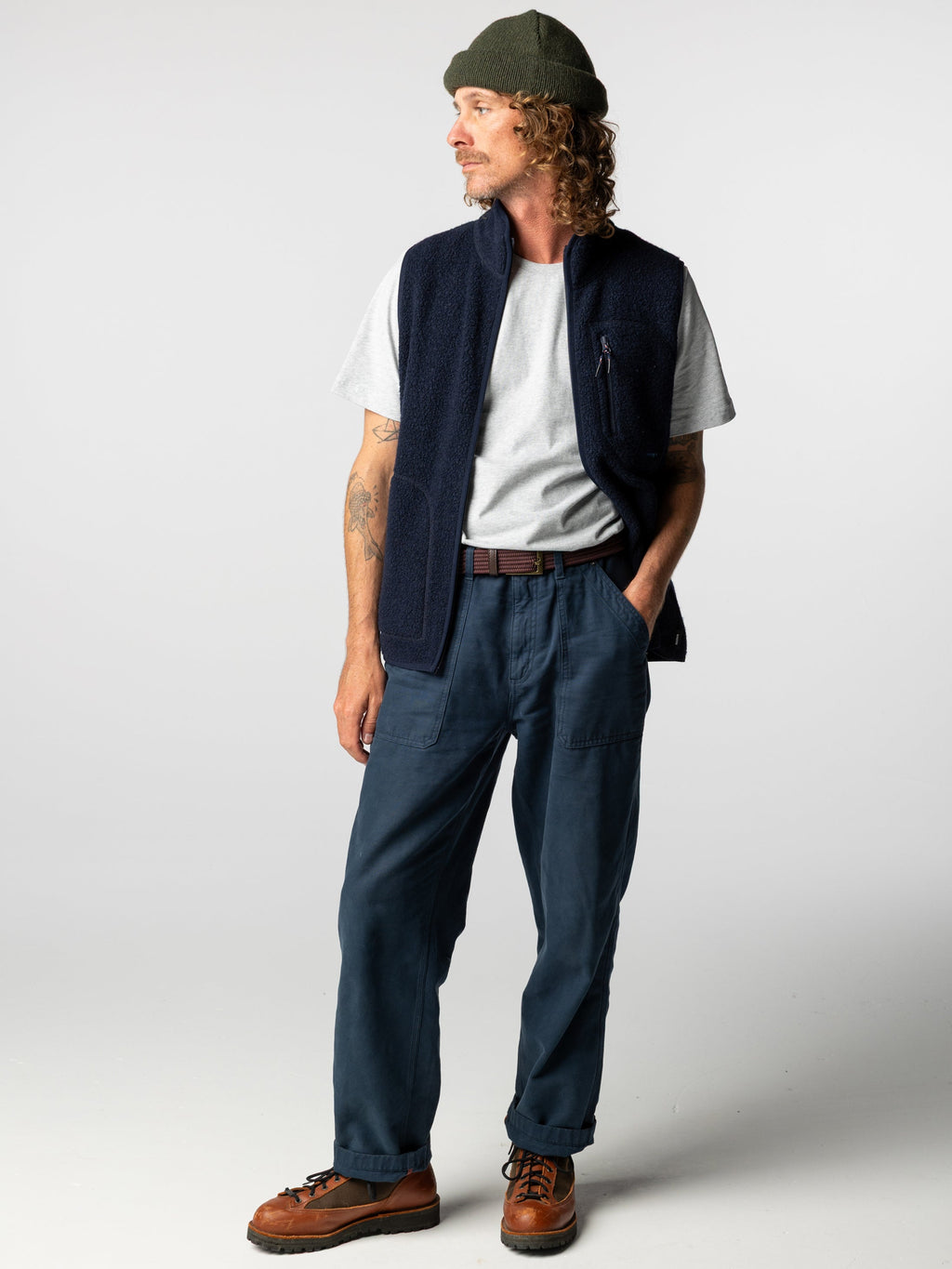 Men's Portell Wool Fleece Gilet