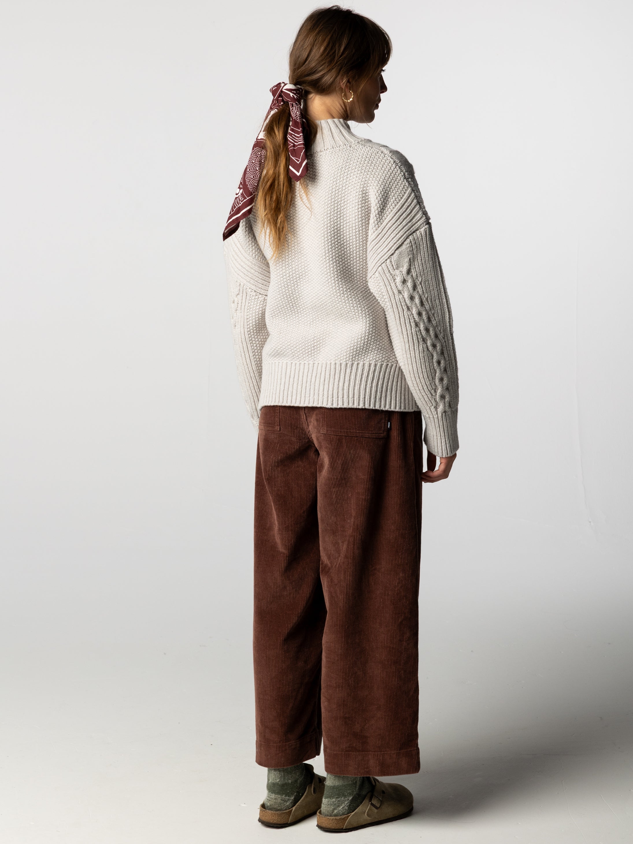 Women's Nova Aran Knit Jumper