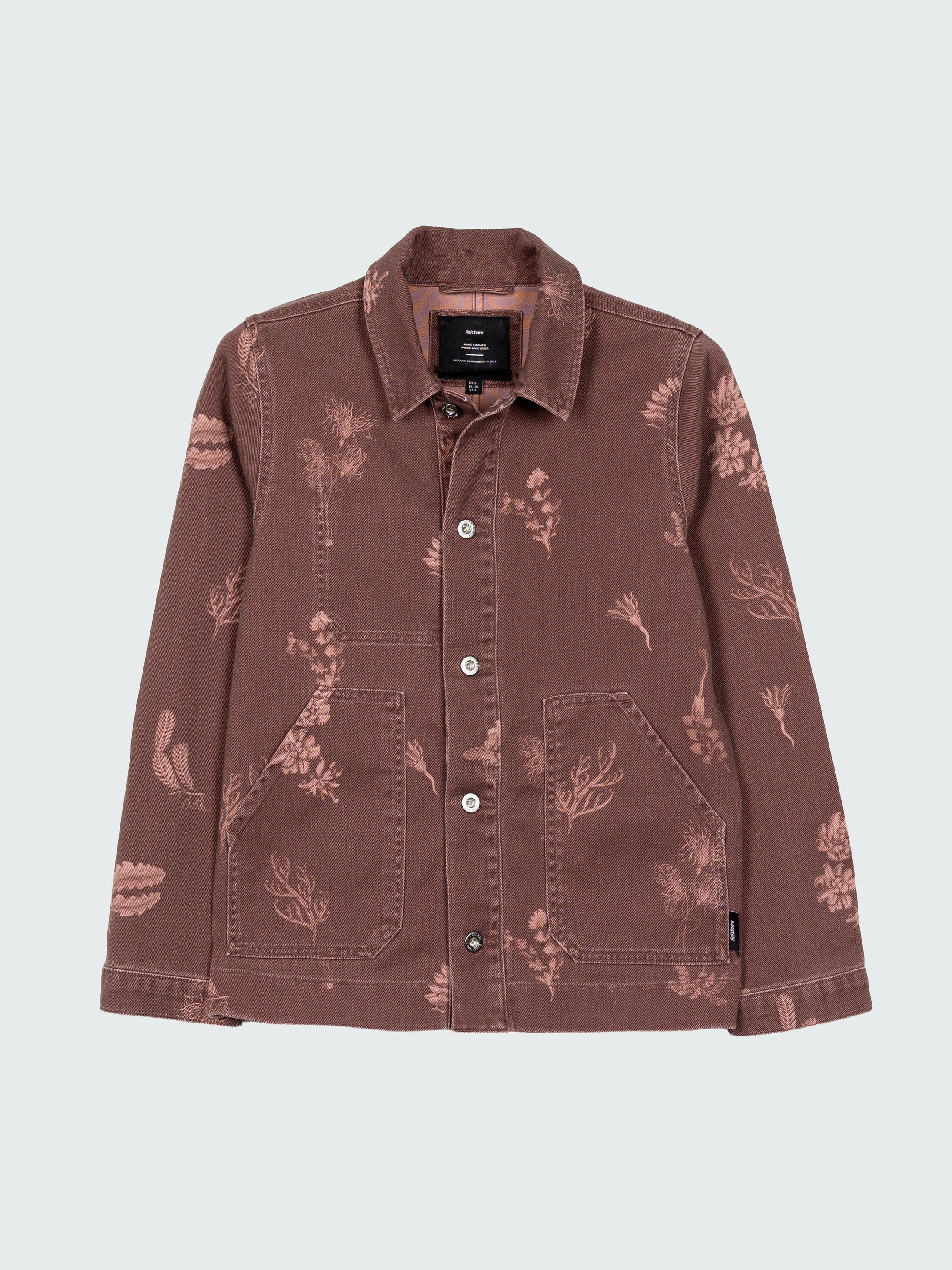 Women's Floral Marine Yarrel Printed Jacket