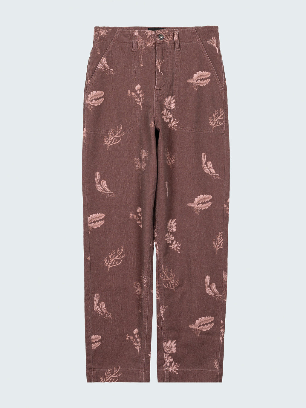 Women's Floral Marine Yarrel Printed Trouser