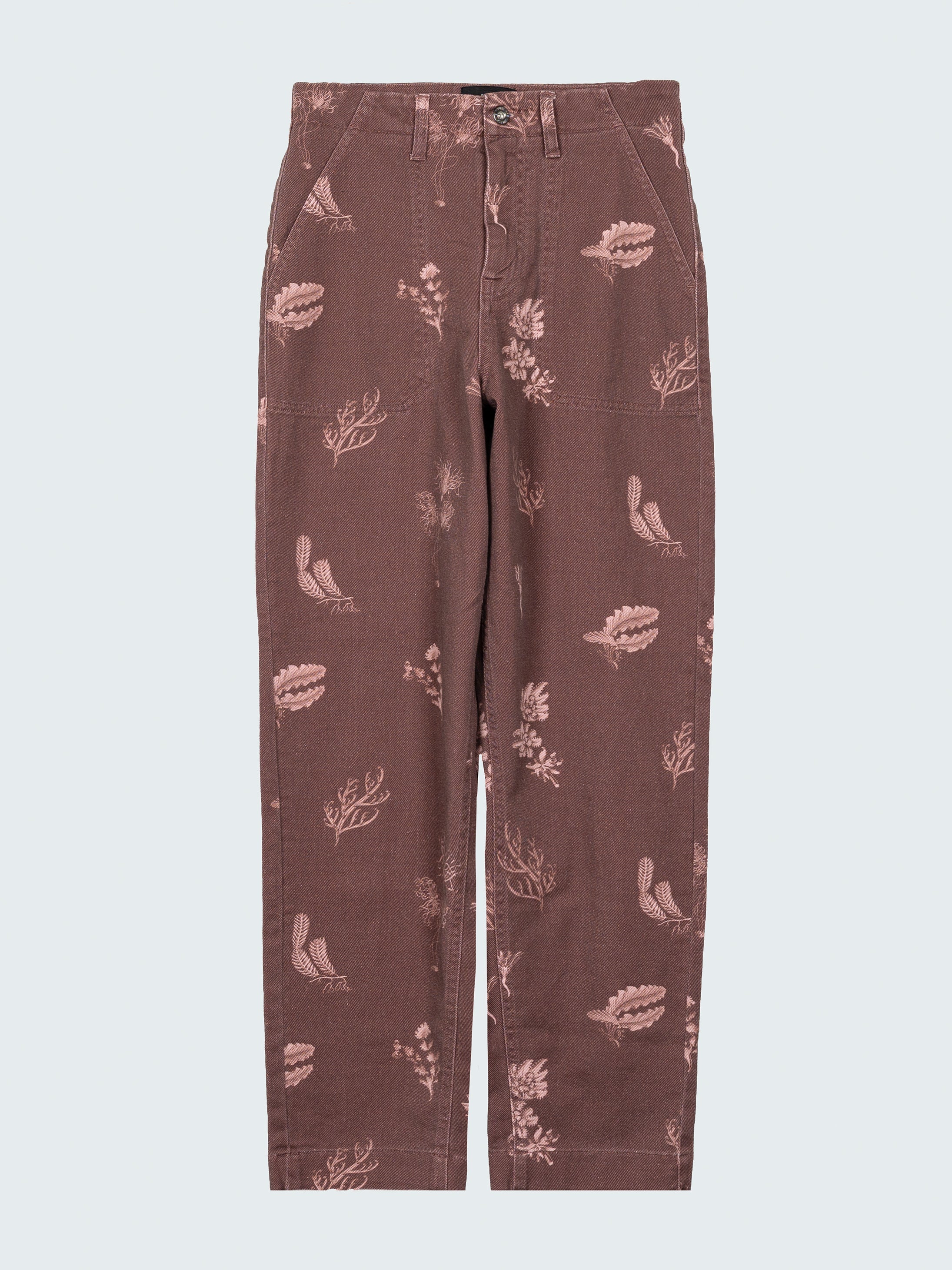 Women's Floral Marine Yarrel Printed Trouser